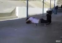 Boomerang Skateboard Hits Kid In Head