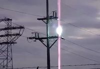 Electric Power Line Explosion