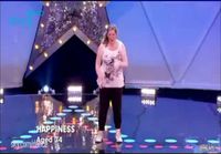 Woman Goes Crazy On British Dance Show