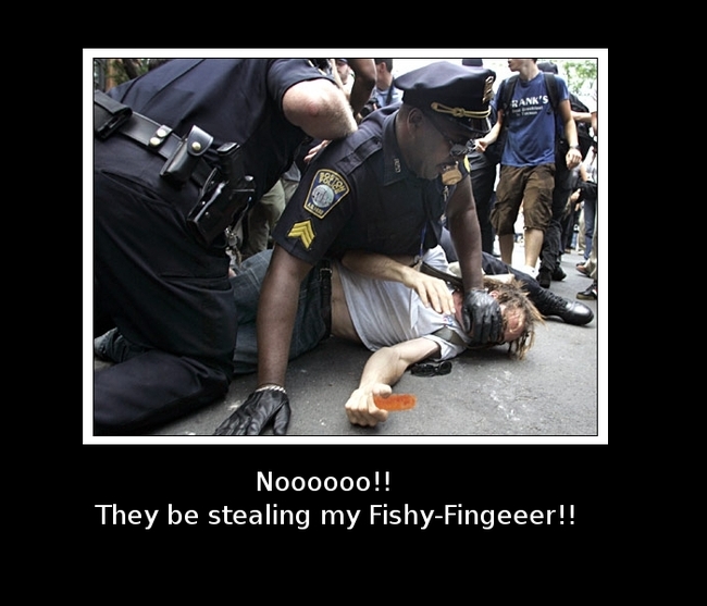 they be stealing my fishy-finger!! - näin siinä käy!!!