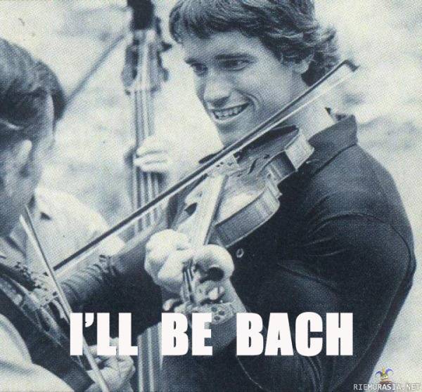 I&#039;ll be Bach