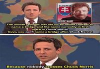 Nobody can cross Chuck Norris