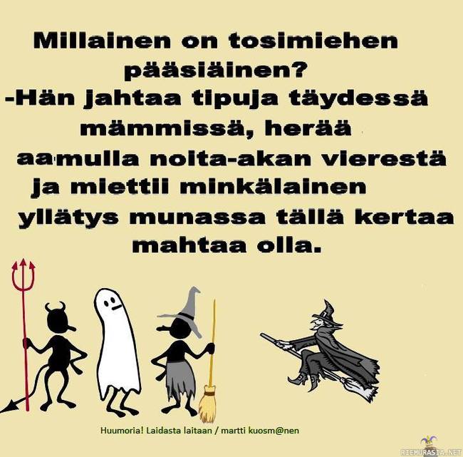 Tosimiehen pääsiäinen