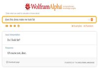 Wolfram alpha on oikeasti fiksu