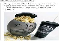 Dinosauruksen munasta popcorneja