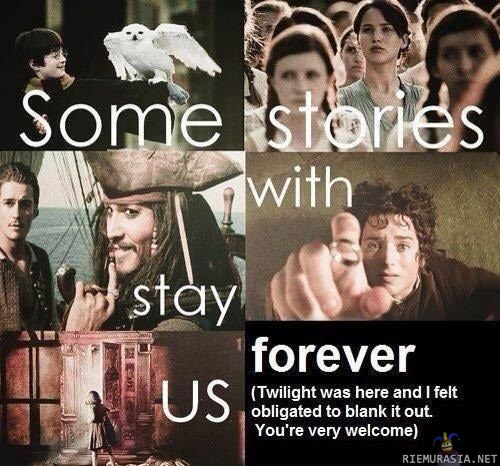 Some stories stay with us